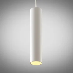 pendellampe Ejona, højde 27 cm, hvid, aluminium^Arcchio Hot