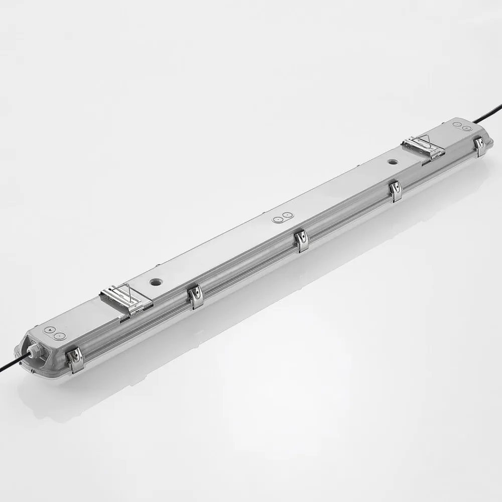 Arcchio Rao LED-vådrumslampe, længde 121,5 cm, sæt med 10 stk