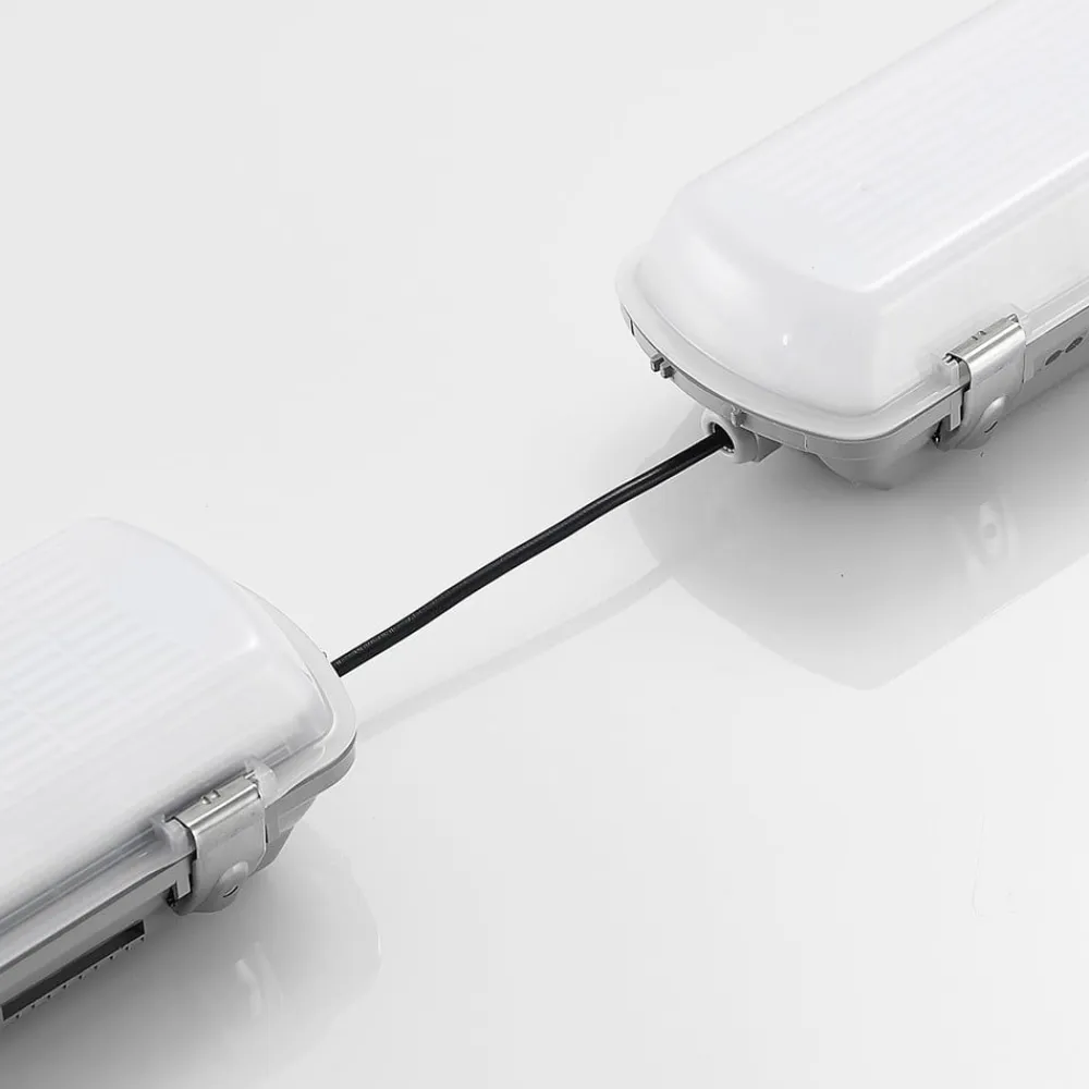 Arcchio Rao LED-vådrumslampe, længde 121,5 cm, sæt med 10 stk