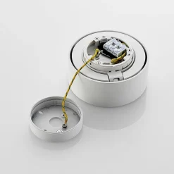 Rotari LED-loftlampe, hvid, drejelig, metal^Arcchio Discount