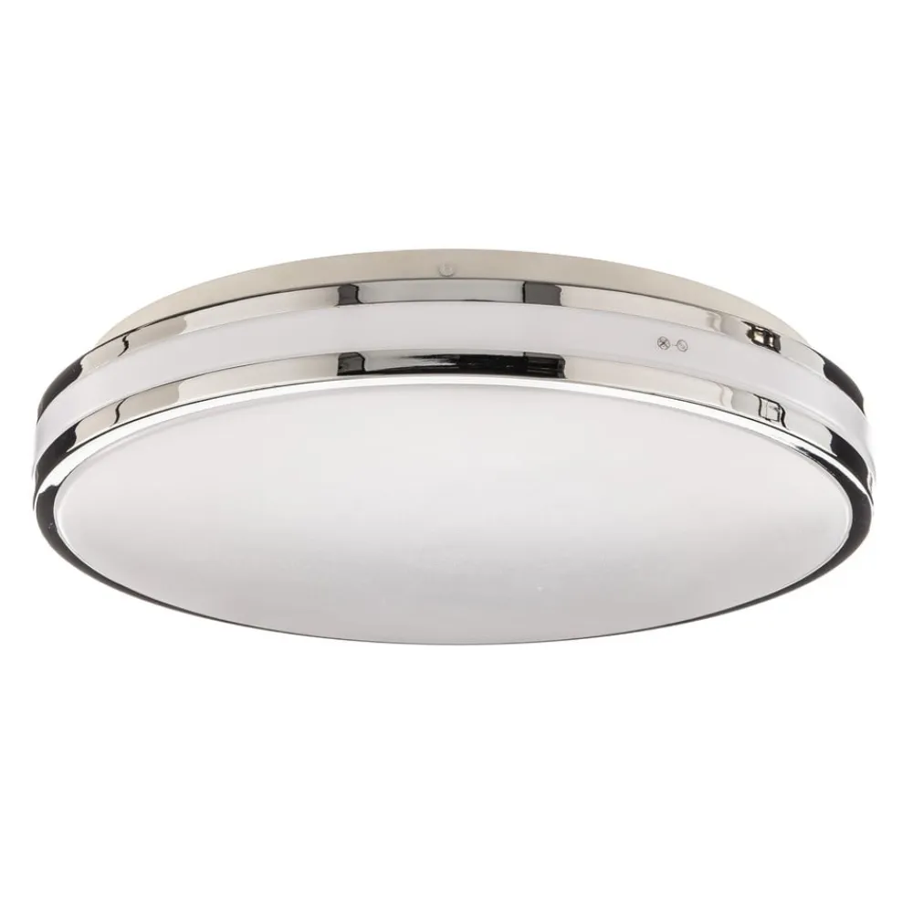 Sinovu LED-loftlampe til badeværelset, krom, 34 cm^Arcchio Discount