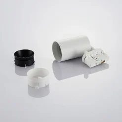 skinnespot Brinja, hvid, Ø 6 cm, 3-faset, GU10^Arcchio