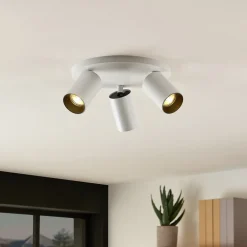 spotlight Brinja, hvid, rund, Ø 6 cm, 3 lyskilder, GU10^Arcchio