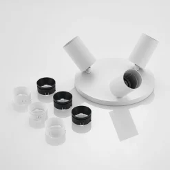 spotlight Brinja, hvid, rund, Ø 6 cm, 3 lyskilder, GU10^Arcchio