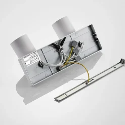 spotlight Brinja, sæt med 2, hvid, kantet, 2 lyskilder, GU10^Arcchio Discount