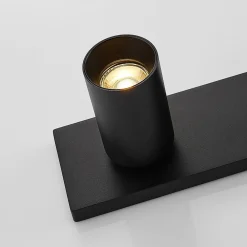 spotlight Brinja, sæt med 2, sort, kantet, 3 lyskilder^Arcchio
