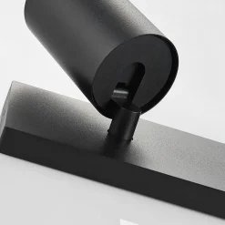 spotlight Brinja, sæt med 2, sort, kantet, 3 lyskilder^Arcchio