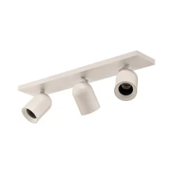 spotlight Brinja, hvid, kantet, Ø 7 cm, 3 lyskilder, GU10^Arcchio Online