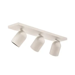 spotlight Brinja, hvid, kantet, Ø 7 cm, 3 lyskilder, GU10^Arcchio Online