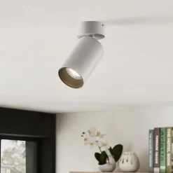 Arcchio spotlight Brinja, sæt med 2, hvid, rund, Ø 6 cm, GU10