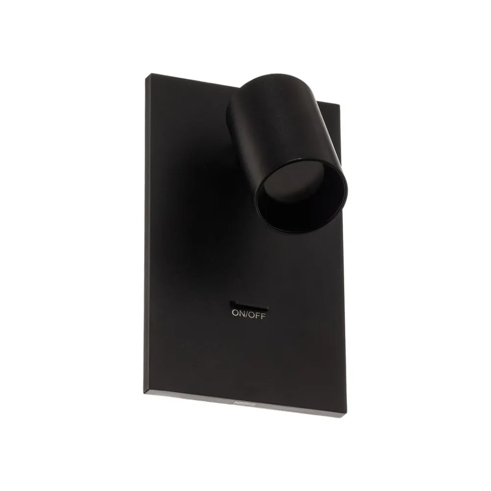 spotlight Brinja, sort, metal, USB-C, afbryder^Arcchio