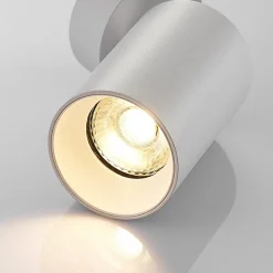 Arcchio spotlight Brinja, sæt med 4, hvid, rund, Ø 6 cm, GU10