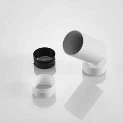 Arcchio spotlight Brinja, sæt med 4, hvid, rund, Ø 6 cm, GU10