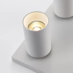 spotlight Brinja, hvid, kantet, Ø 6 cm, 4 lyskilder, GU10^Arcchio Hot