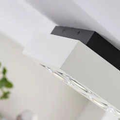 Arcchio spotlight Vince, 25 x 25 cm, 4 lyskilder, hvid/krom, GU10