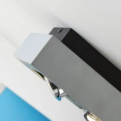 Arcchio spotlight Vince, 36 cm, 3 lyskilder, sølv, GU10