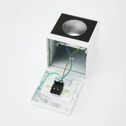 Tassnim LED udendørs væglampe hvid 1-lys.^Arcchio Online