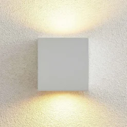 Arcchio Tassnim udendørs væglampe hvid 2-lys