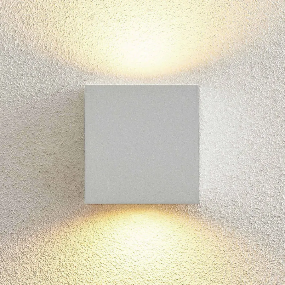 Arcchio Tassnim udendørs væglampe hvid 2-lys