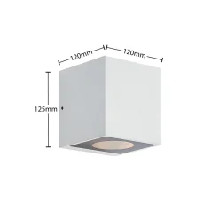 Arcchio Tassnim udendørs væglampe hvid 2-lys