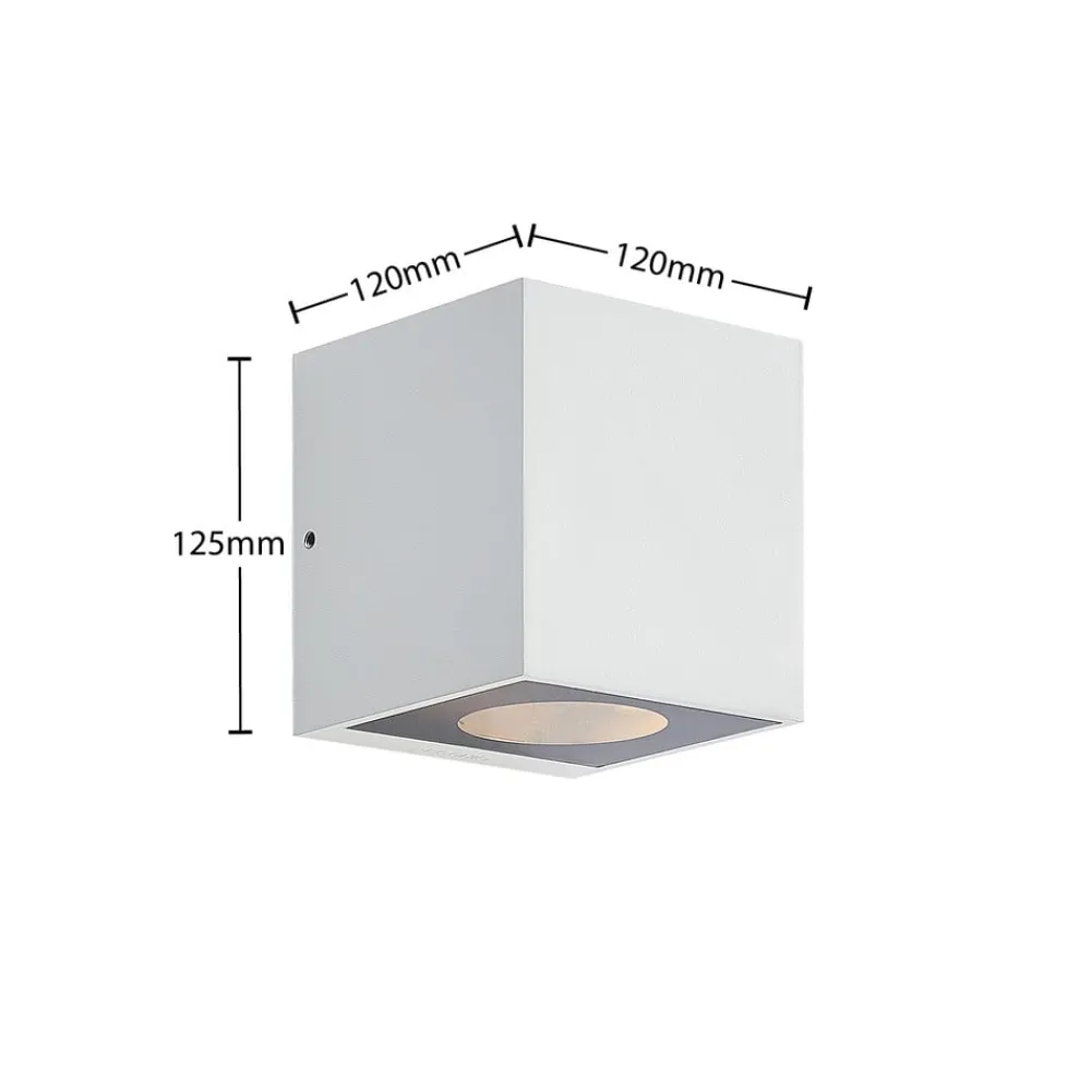 Arcchio Tassnim udendørs væglampe hvid 2-lys