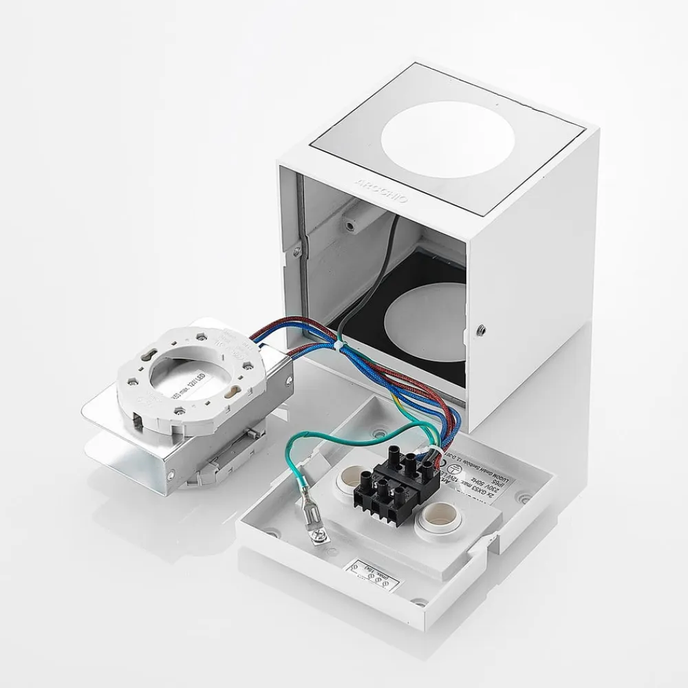 Arcchio Tassnim udendørs væglampe hvid 2-lys