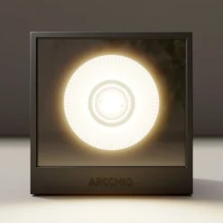 udendørs LED-væglampe Tassnim, 12 cm, antracit, IP65^Arcchio Hot