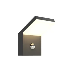 udendørs LED-væglampe Yolena, sensor, antracit, aluminium^Arcchio Discount