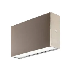 udendørs LED-væglampe Karline, 530 lm, stål, IP65^Arcchio Discount