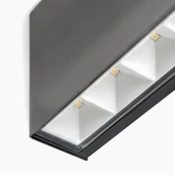 udendørs LED-væglampe Karline, 530 lm, stål, IP65^Arcchio Discount