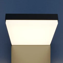 Arcchio udendørs LED-væglampe Yolena, antracit, aluminium, 21 cm