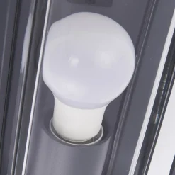 Arcchio udendørs væglampe Ismera, 25 cm, antracit, sensor