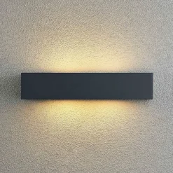 udendørs væglampe LengoE27, 38 cm, antracit, E27, IP54^Arcchio