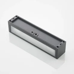 udendørs væglampe LengoE27, 38 cm, antracit, E27, IP54^Arcchio