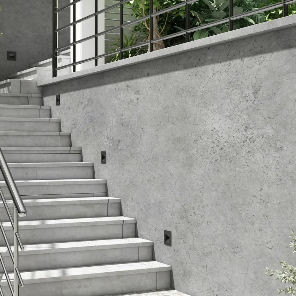 vægindbygningslampe Zamo, G9, sort, 12 cm, IP65^Arcchio Sale