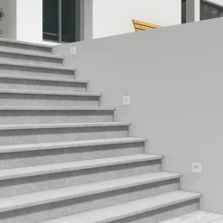 Arcchio vægindbygningslampe Zamo, G9, hvid, 12 cm, metal, IP65