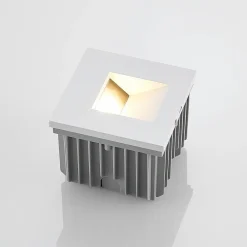 Arcchio vægindbygningslampe Zamo, G9, hvid, 12 cm, metal, IP65