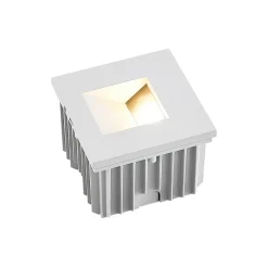 Arcchio vægindbygningslampe Zamo, G9, hvid, 12 cm, metal, IP65