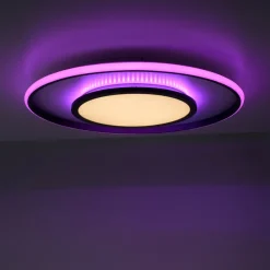 JUST LIGHT. GmbH Arenda LED-loftlampe, Ø 60 cm, RGB/CCT, kan dæmpes