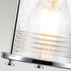 Ashland Bay bad-væglampe, krom, 3 lyskilder^KICHLER Discount