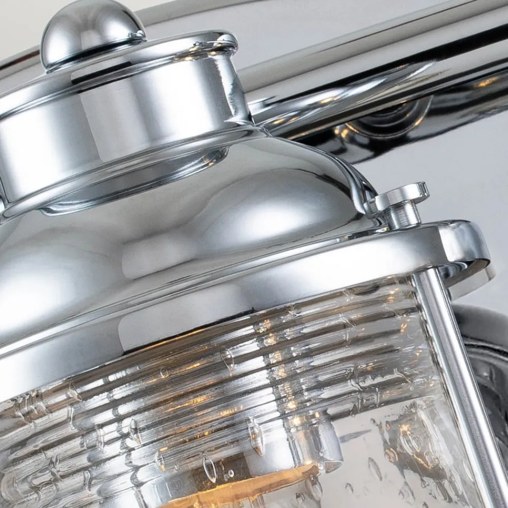 Ashland Bay bad-væglampe, krom, 3 lyskilder^KICHLER Discount