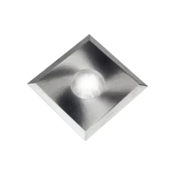 Heitronic Austin LED-indbygningsspot, kvadratisk