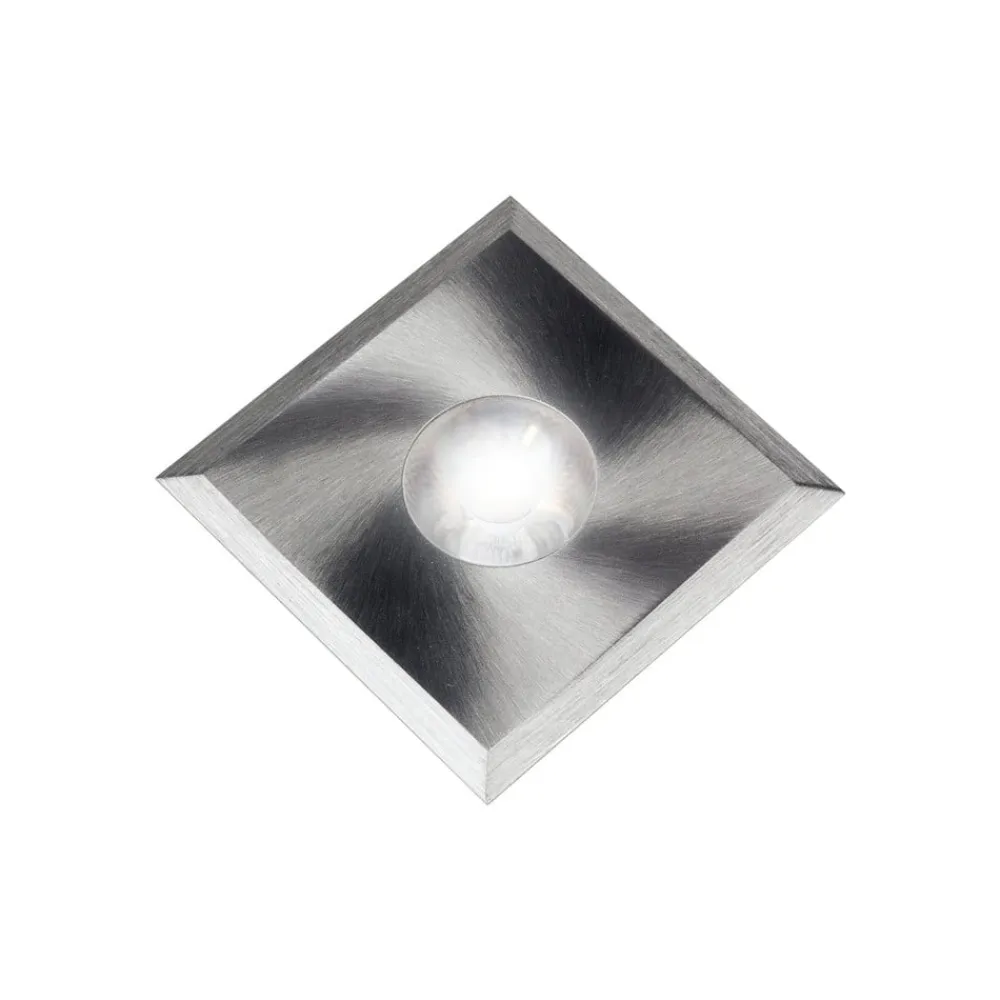 Heitronic Austin LED-indbygningsspot, kvadratisk