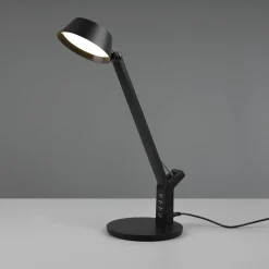 Trio Lighting Ava LED-bordlampe med dæmperfunktion, sort