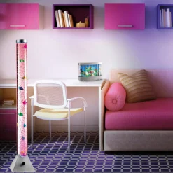 Ava vandsøjle med LED’er og fisk, højde 120cm^JUST LIGHT. GmbH Sale