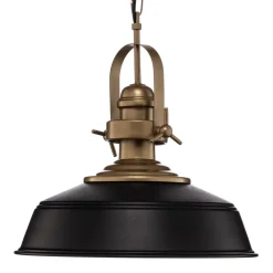 Avonni AV-4106-M32-BSY hængelampe, sort skærm