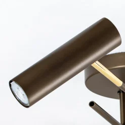 Axion loftlampe, 4 lyskilder, titanfarvet, stål^Luminex Discount