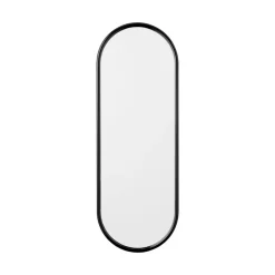 AYTM Møbel Og Interiør>Angui spejl, antracit, højde 78 cm, glas, stål
