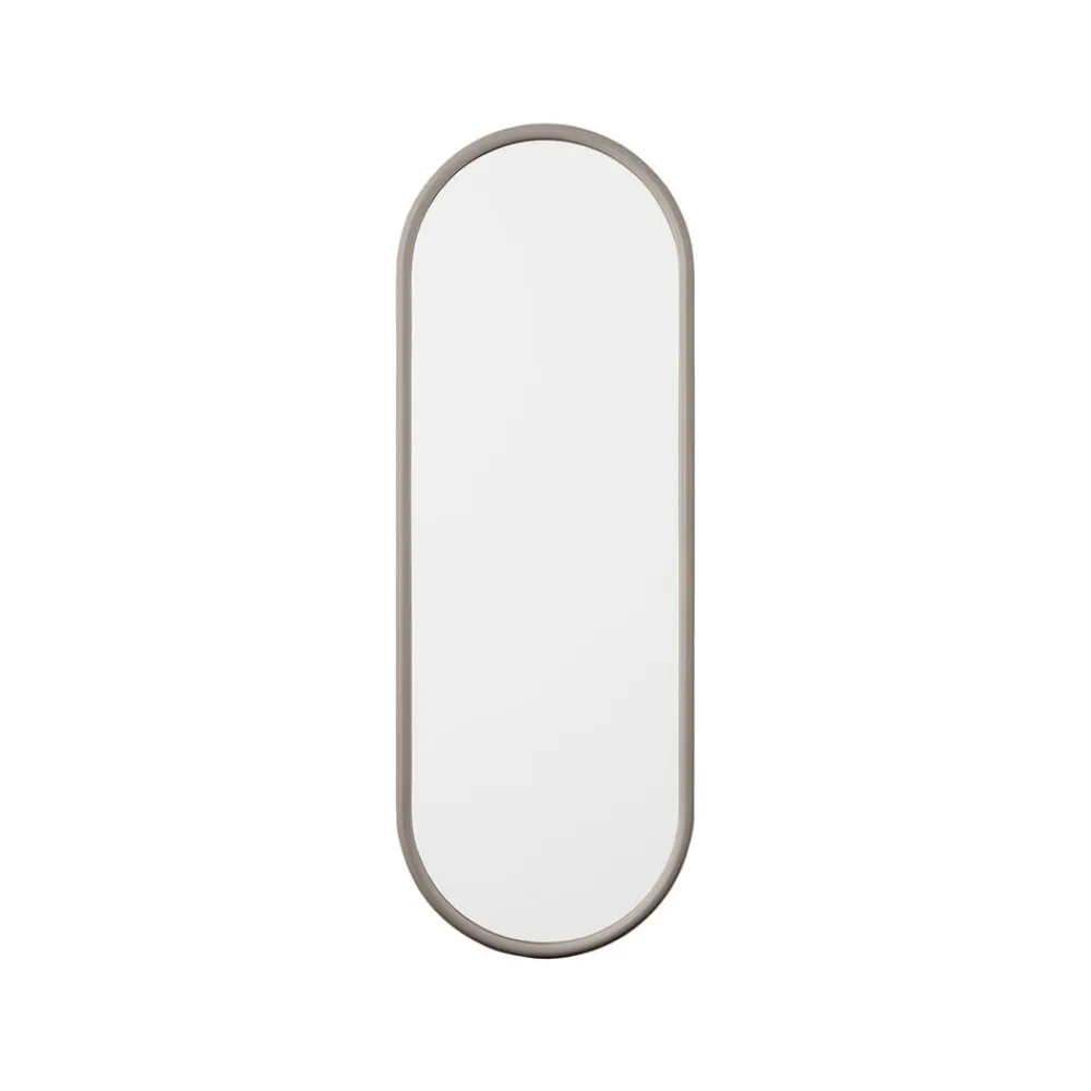 AYTM Angui spejl, gråbrun, højde 78 cm, glas, stål