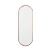 Angui spejl, pink, højde 78 cm, glas, stål^AYTM